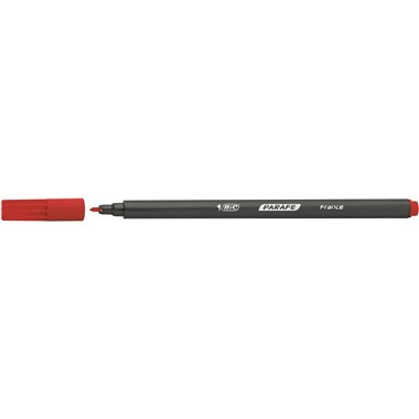 Pennarelli Bic Parafe 881 Rosso 12 pz. (Fine Stock)