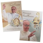 Biglietti Micart Cresima Papa Franc.24 pz. PR3289