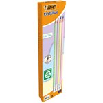 Bic Matite con gomma Pastel 12 pz. 518306 (Fine Stock)