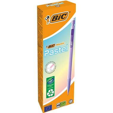 Bic Portamine Matic Pastel 12 pz. 511060 (Fine Stock)