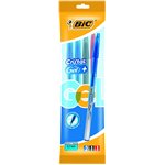 Bic Blister Cristal Gel  4 pz. Ass. (Fine Stock)