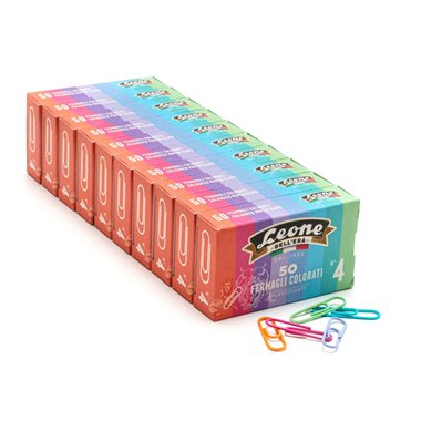 Fermagli Colorati n.4 10 pz.