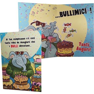 Biglietti Micart Compleanno Smile 12 pz. CH902