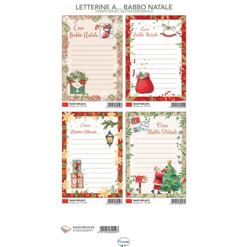 Cecami Natale 25 Letterine NA50185LN