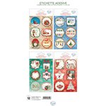 Cecami Natale 25 Etichette adesive 17x24 NA50175EN