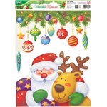 Lebex Xmas 25 Vetrofanie Natale Colorate 82090