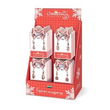 Lebex Xmas 25 Orecchini Rose Gold Christmas 82133