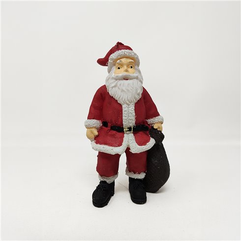 SIL Candela Babbo Natale con Sacco 18 cm.