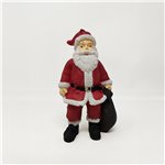 SIL Candela Babbo Natale con Sacco 18 cm.