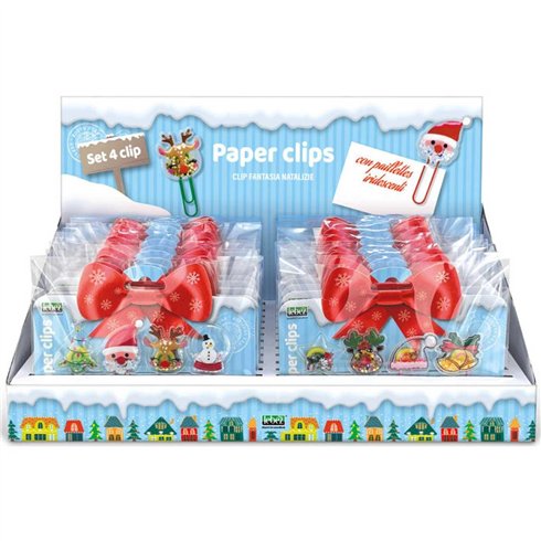 Lebez Xmas  Set 4 Clip Natale 81874