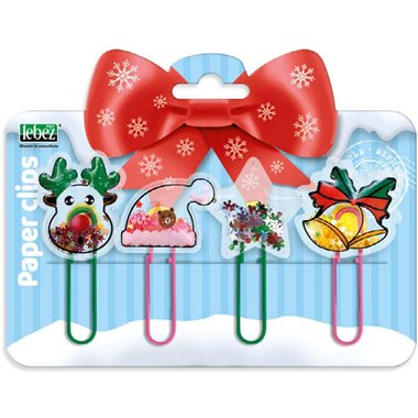 Lebez Xmas  Set 4 Clip Natale 81874
