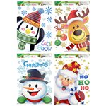 Lebez Xmas  Vetrofanie Natale Colorate 81861