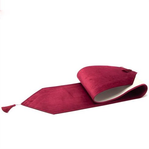 SIL Runner Velluto Bordeaux 33x180 cm.