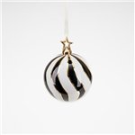 SIL Sfera 12 cm. Luxury c/Stella Nero-Oro