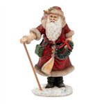 SIL Santa Claus c/Corona 20 cm. Rosso
