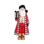 SIL Babbo Natale Scacchi 14x12x30 cm.
