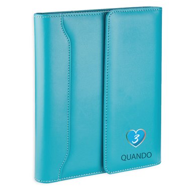 Agenda 26 Quando PU Mardin 17x24 Azzurro