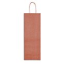 Shopper Sadoch Monocolore per bottiglia Avana 14x8x39 25 pz.
