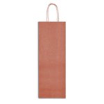 Shopper Sadoch Monocolore per bottiglia Avana 14x8x39 25 pz.