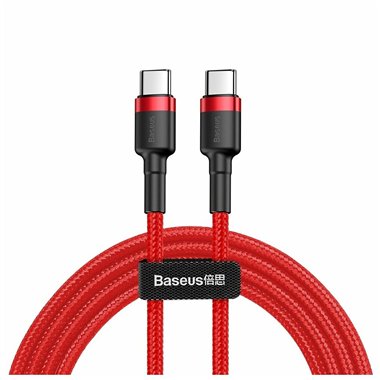 TF Cavo Baseus Cafule Type-C/Type-C  2.0 2 mt. 3A 60W