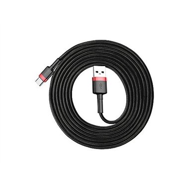 TF Cavo Baseus Cafule USB/Type-C  2 mt. 2A Rosso/Nero