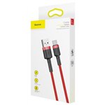 TF Cavo Baseus Cafule USB/Type-C  1 mt. 3A Rosso