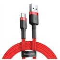 TF Cavo Baseus Cafule USB/Type-C  1 mt. 3A Rosso