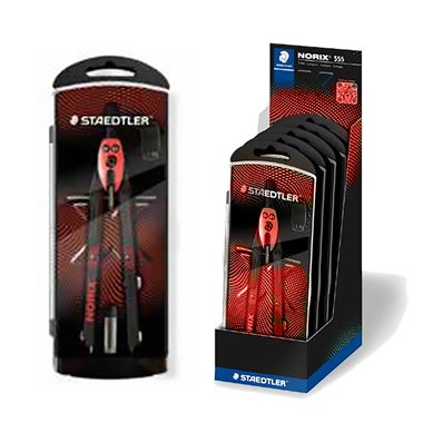 Balaustrone Staedtler Norix 555 01-1 a frizione Rosso