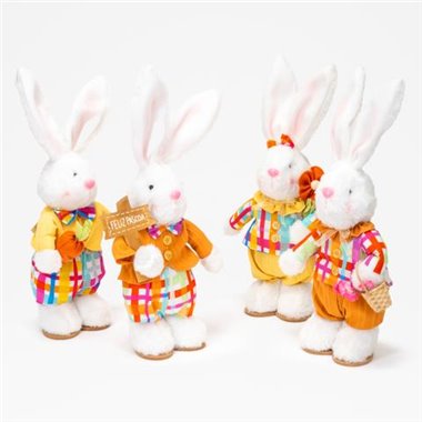 Pasqua Coniglio Contadino Alzato 44x18,5 Ass. 11320002