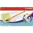 Pennarelli Stabilo Point 88   a 50 8850-6 Metal Box