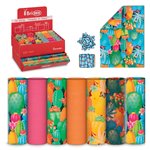 Sadoch 26 Expo Carta regalo coordinato cactus 180 pz RASOCOORD35G