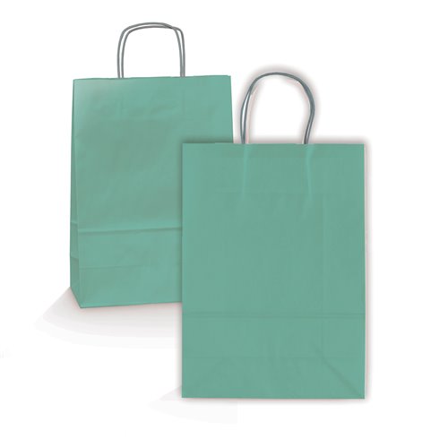 Sadoch 26 Shopper monocolore verde salvia 36x12x46 25 pz.