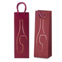 Sadoch 26 Shopper bottiglia rex c/stampa a caldo bordeaux 12x9x37 10 pz.