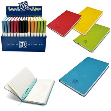 One Color Taccuino A6 Soft Rigato