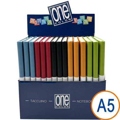 One Color Taccuino A5 Soft Rigato