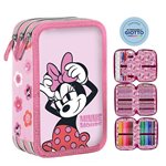 SC 26 Astuccio 3 Zip 3D Minnie