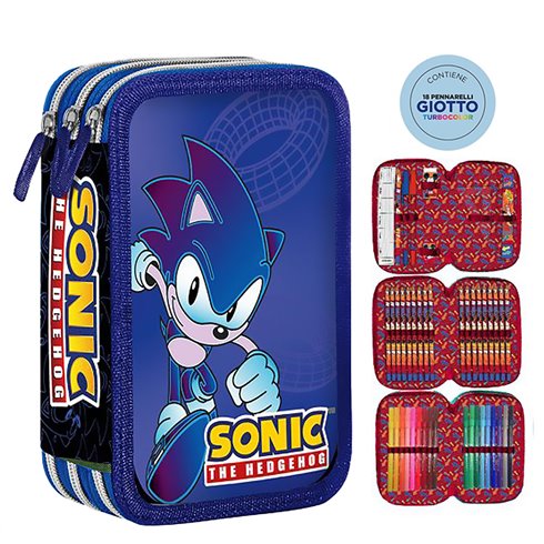 SC 26 Astuccio 3 Zip 3D Sonic