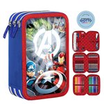 SC 26 Astuccio 3 Zip Avengers 18+18 Giotto