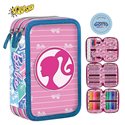 SC 26 Astuccio 3 Zip Squishy Barbie