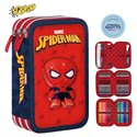 SC 26 Astuccio 3 Zip Squishy Spiderman