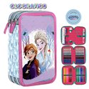 SC 26 Astuccio 3 Zip Olografico Frozen