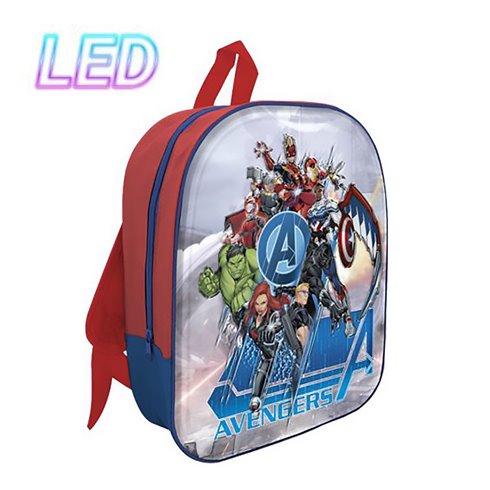 SC 26 Zaino Asilo con Led 30CM Avengers
