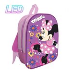 SC 26 Zaino Asilo con Led 30CM Minnie