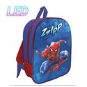 SC 26 Zaino Asilo con Led 30CM Spiderman