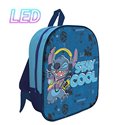 SC 26 Zaino Asilo con Led 30CM Stitch
