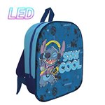 SC 26 Zaino Asilo con Led 30CM Stitch