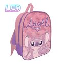 SC 26 Zaino Asilo con Led 30CM Stitch Angel