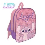 SC 26 Zaino Asilo con Led 30CM Stitch Angel