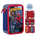 SC 26 Astuccio 3 Zip Spiderman 18+18 Giotto