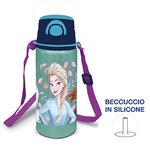 Stor 26 Borraccia Alluminio con Beccuccio e Tracolla 730ML Frozen